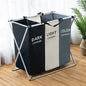 3 Grids Laundry Basket