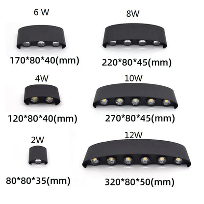 Waterproof LED Outdoor/Indoor Wall Lamp