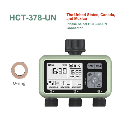 3-Outlet Automatic Water Timer