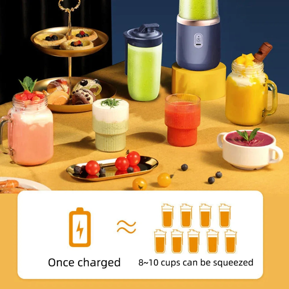 Portable Fruit Blender/Mixer for Shakes