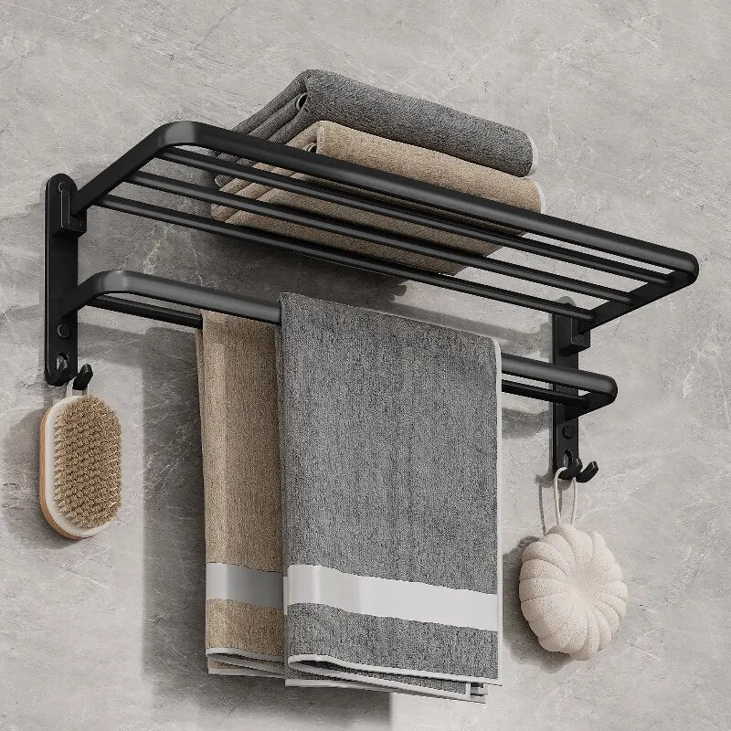 Folding Holder/Towel Rack