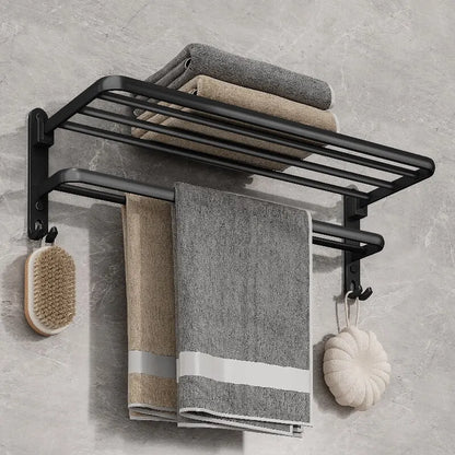 Folding Holder/Towel Rack