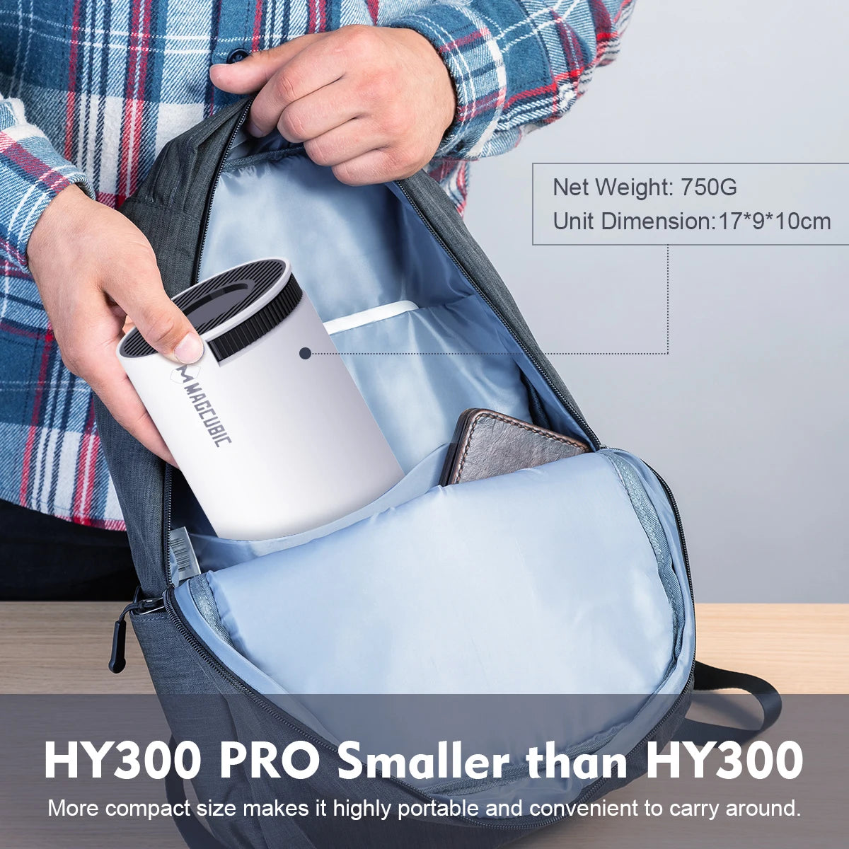 Home/Outdoor Cinema Projector HY300 Pro