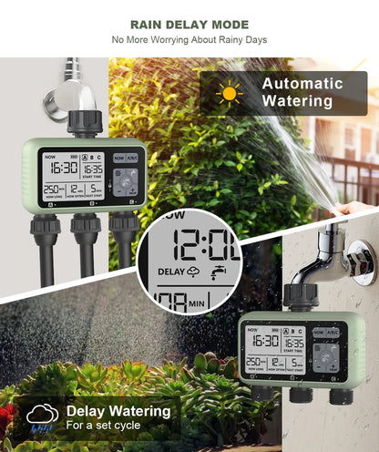 3-Outlet Automatic Water Timer