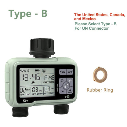 2-Outlet Automatic Water Timer
