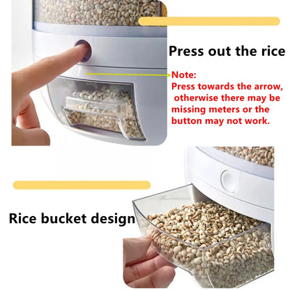 Groats Storage Container/Dispenser