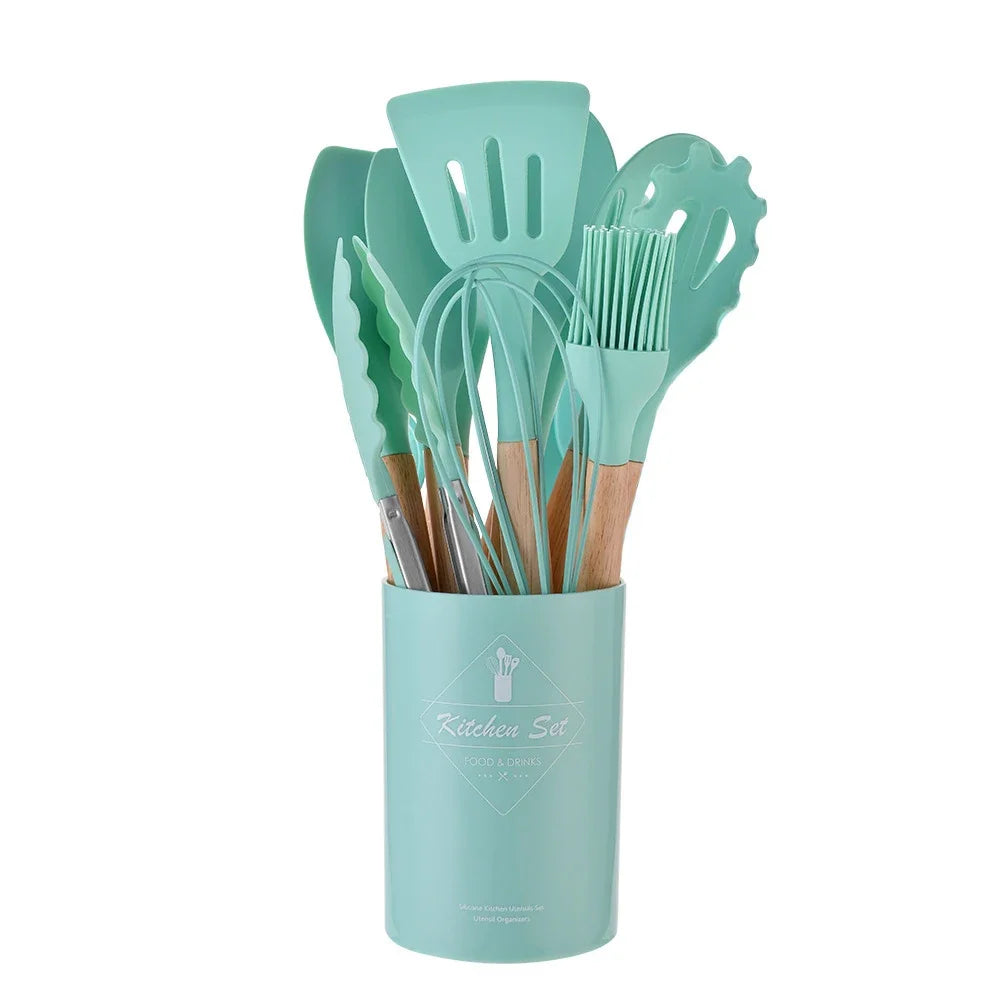 12 Pcs Silicone Kitchenware