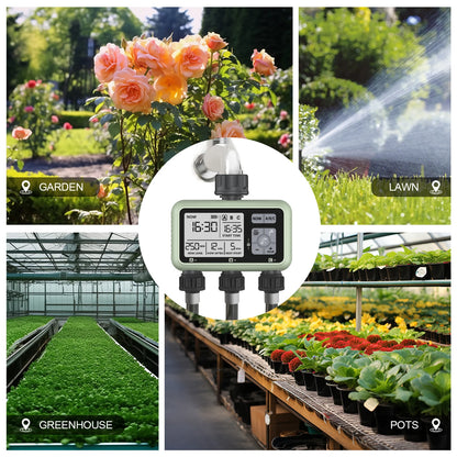 3-Outlet Automatic Water Timer