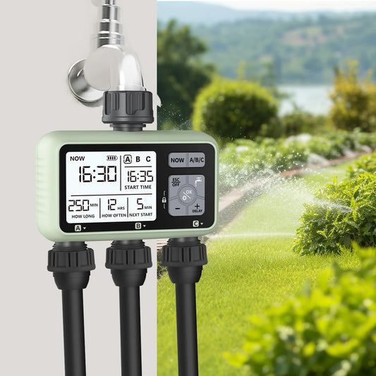3-Outlet Automatic Water Timer