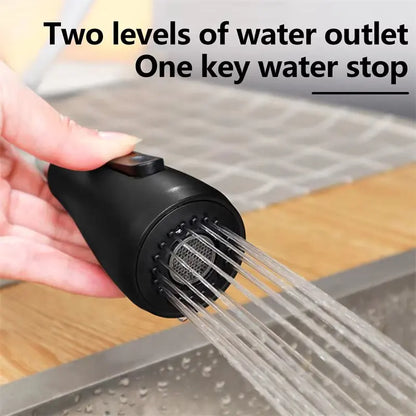 Stainless Steel Water Faucet With Pull Out Spout