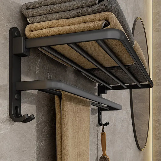 Folding Holder/Towel Rack