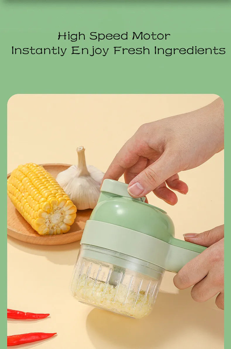 Electric Wireless Vegetable Cutter