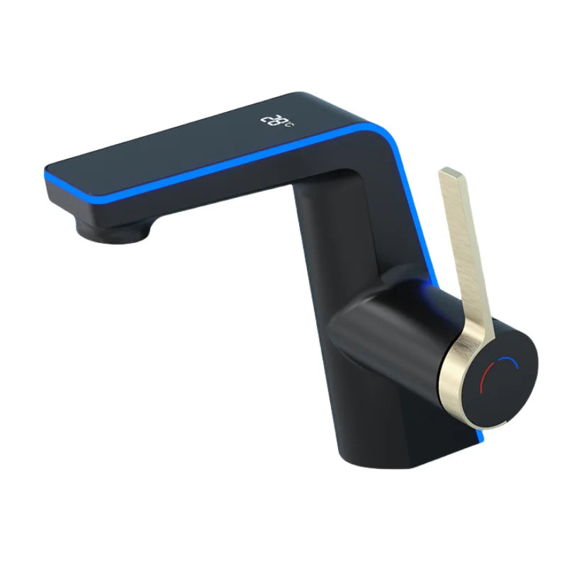 High Tech Temperature Display Faucet