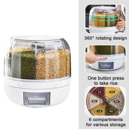 Groats Storage Container/Dispenser