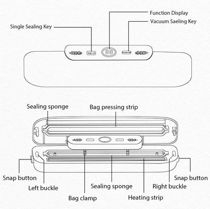 Vacuum Sealer Packaging Machine