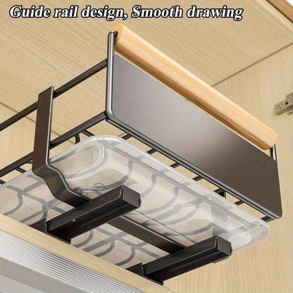 Pull Out Organizer, Dish Rack , Multifunctional