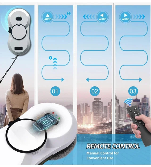 Smart Vacuum Windows Cleaner