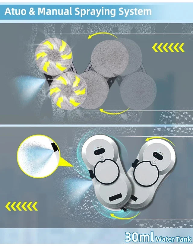Smart Vacuum Windows Cleaner