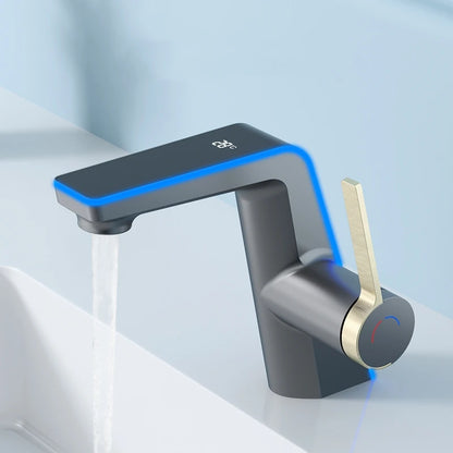 High Tech Temperature Display Faucet
