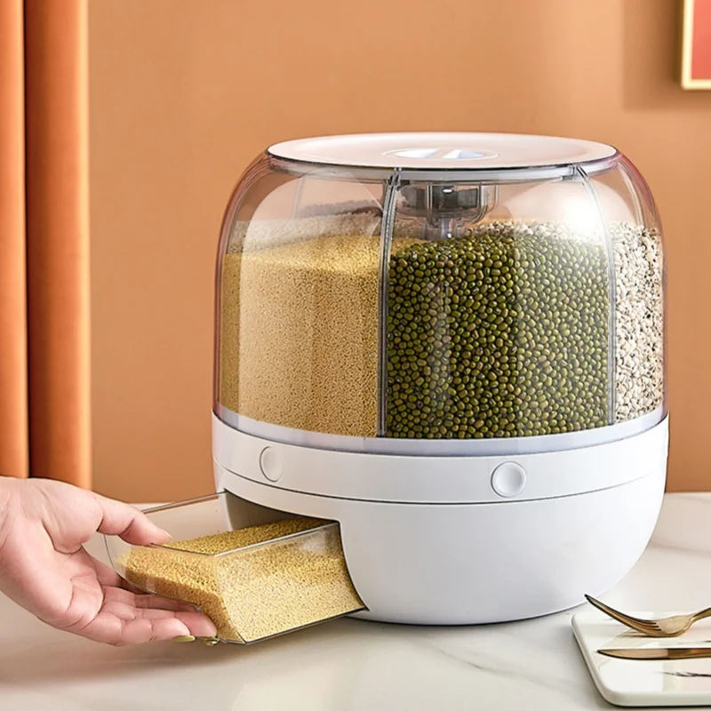 Groats Storage Container/Dispenser