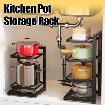 Adjustable Pot Storage