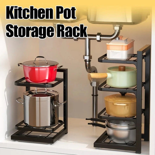 Adjustable Pot Storage