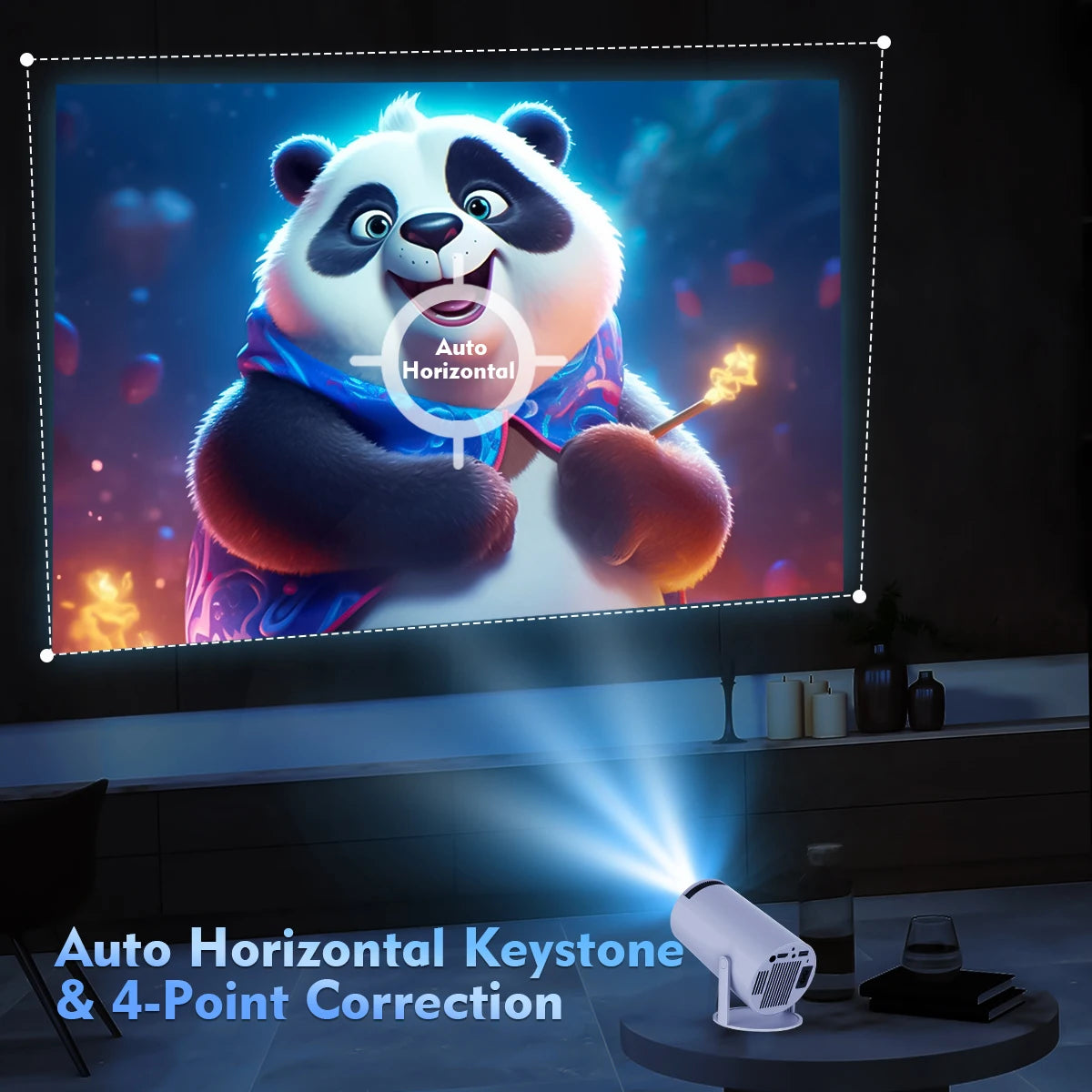 Home/Outdoor Cinema Projector HY300 Pro