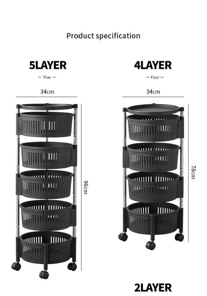 Rolling Cart Storage