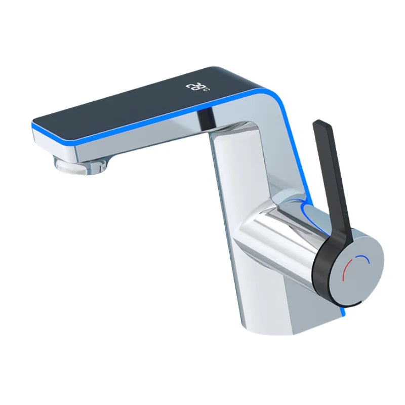 High Tech Temperature Display Faucet