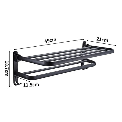 Folding Holder/Towel Rack