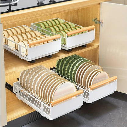 Pull Out Organizer, Dish Rack , Multifunctional