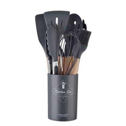 12 Pcs Silicone Kitchenware