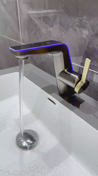 High Tech Temperature Display Faucet